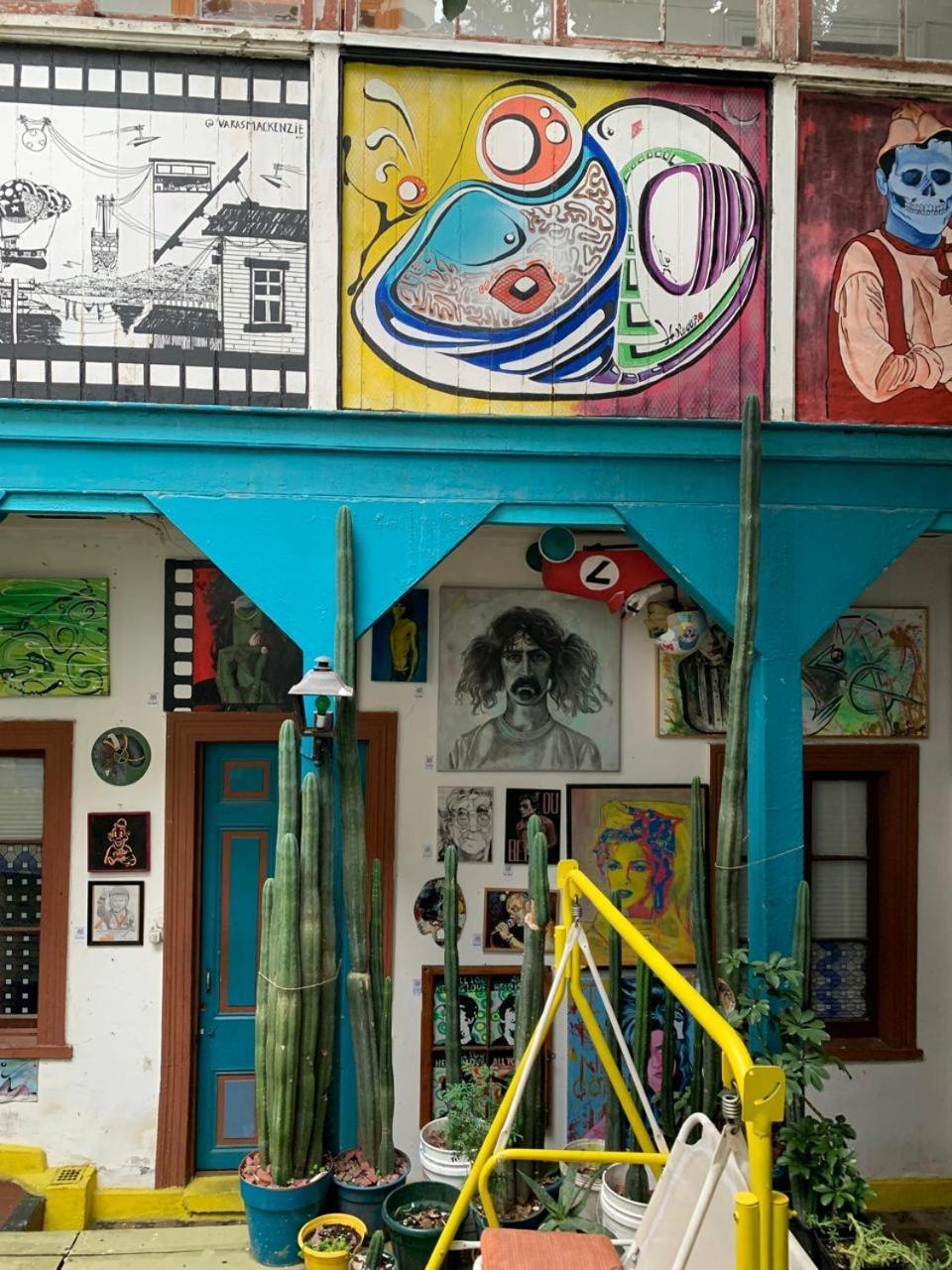 Art Hostel Casa Chaman Valparaíso Eksteriør bilde