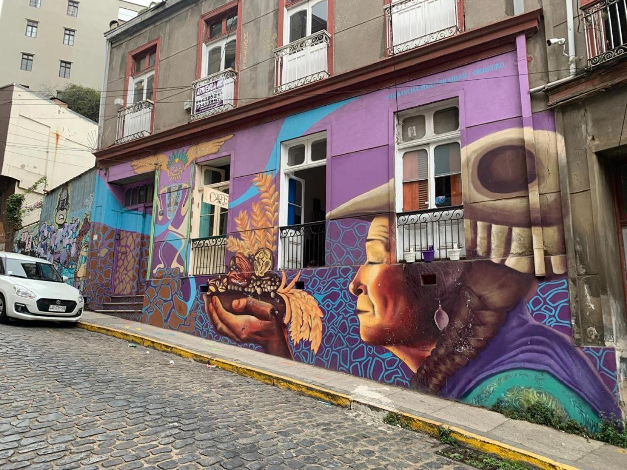 Art Hostel Casa Chaman Valparaíso Eksteriør bilde