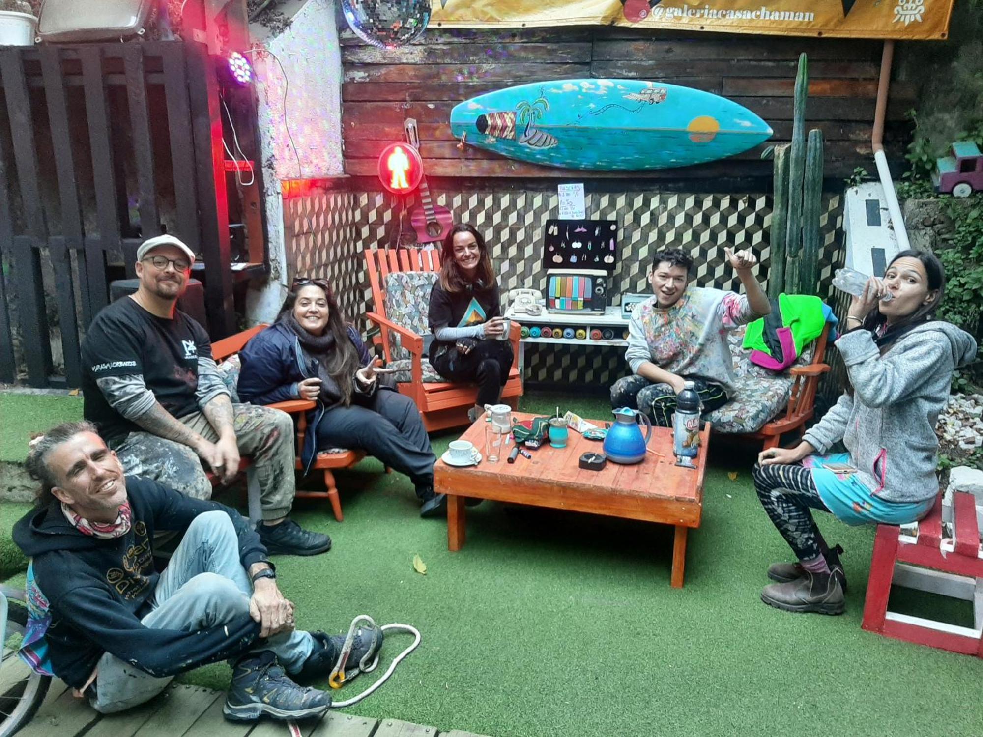 Art Hostel Casa Chaman Valparaíso Eksteriør bilde
